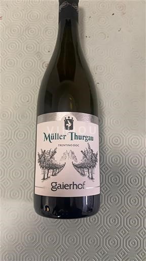 Trentino-Alto Ádige Gaierhof Müller Thurgau 2023