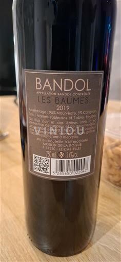 Provence Bandol La Cadié Les Baumes 2019
