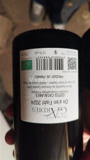 Languedoc y Rosellón Costas Catalanas Domaine Cardies 2024