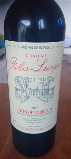 Bordeaux Côtes-de-Bordeaux Château Peller-Laroque 2018