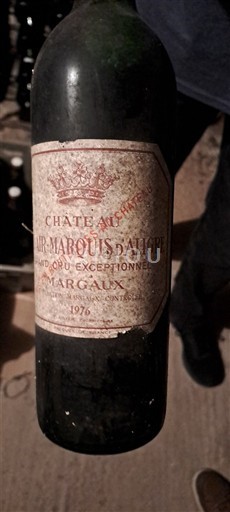 Bordéus Margaux Grand Cru Château Marquis d'Alesme 1976