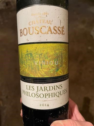 Tây Nam Madiran Château Bouscassé Les Jardins Philosophiques 2014