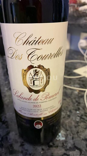 Bordeaux Lalande-de-Pomerol Château S Courelles 2022