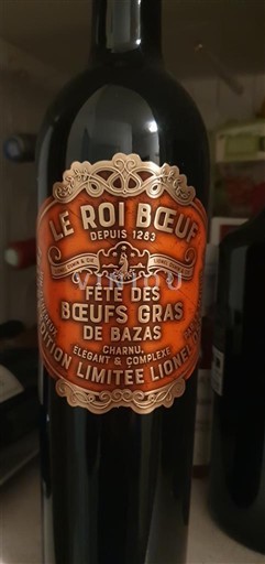 Bordeaux Le Roi Bœuf Édition Limitée Lionel 2019