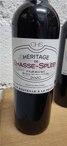 Bordeaux Haut-Médoc Château Chasse-Spleen Héritage de Chasse-Spleen 2020