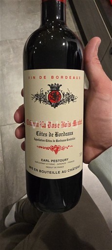 Bordeaux Côtes-de-Bordeaux Château La Rose Bois Montet 2023