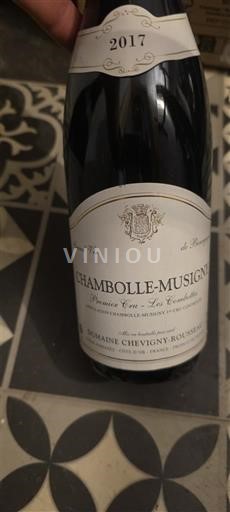 Burgundy Chambolle-Musigny Premier Cru Domaine Chevigny-Rousseau Les Chardannes 2017
