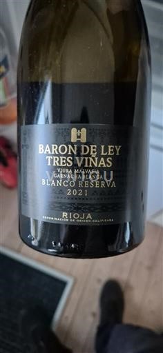 La Rioja Rioja Baron de Ley Tres Viñas Blanco Reserva 2021