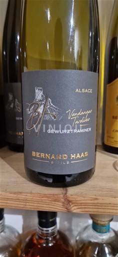 Alsacia Vendanges Tardives Bernard Haas Vendanges Tardives Gewurztraminer 2022