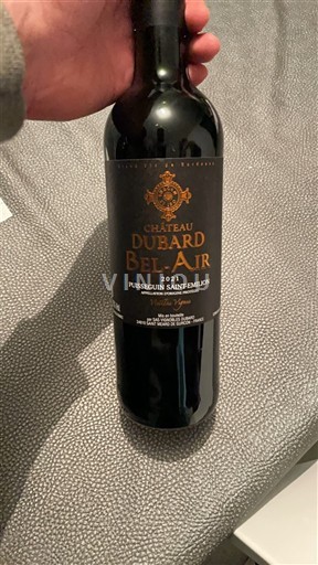 Bordeaux Puisseguin-saint-émilion Château Bard Bel-Air 2021