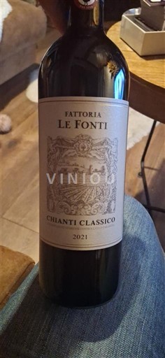Toscane Chianti Classico Fattoria Le Fonti 2021