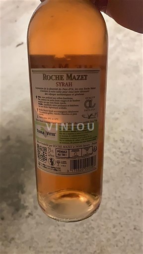 Languedoc og Roussillon Pays d'Oc Roche Mazet Syrah 2020