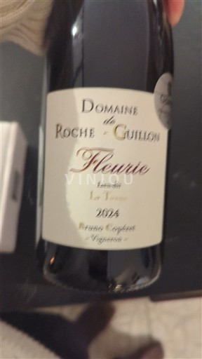 Beaujolais Fleurie Domaine Roche Guillon Lieu-dit La Tonne 2024