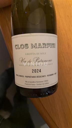 Corse Patrimonio Clos Marfisi Grotta di Sole 2024
