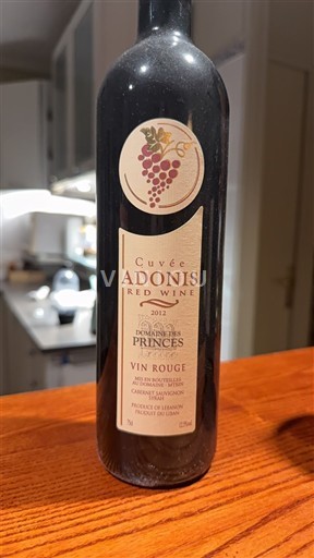 Bekaa Không xác định Domaine S Princes Adonis 2012