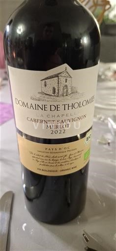 Languedoc y Rosellón País de Oc Domaine Tholomies A Chapell 2022