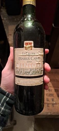 Provence Coteaux d'Aix-en-Provence Le Chêne Marius Caius 2003