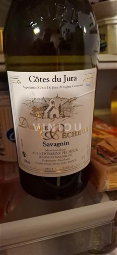 Jura Côtes-du-jura Domaine L'Écheur Savagnin 2019