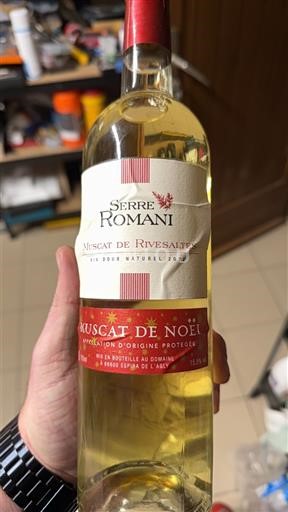 Roussillon Muscat de Rivesaltes Serre Romani Muscat de Noël 2022