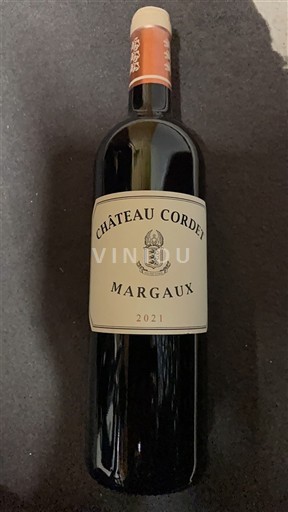 Bordéus Margaux Château Cordet 2021