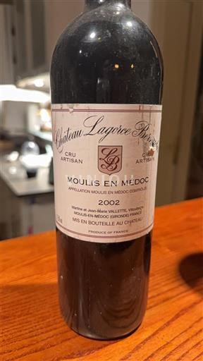 Bordeaux Moulis-en-Médoc Château Lagrézette 2002