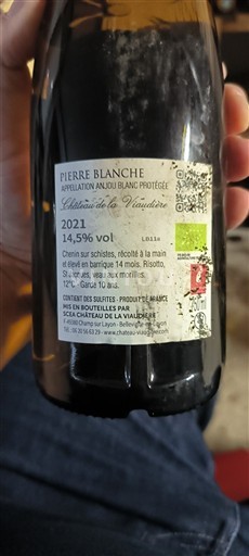 Vallée de la Loire Anjou Château La Viaudière Pierre Blanche 2021