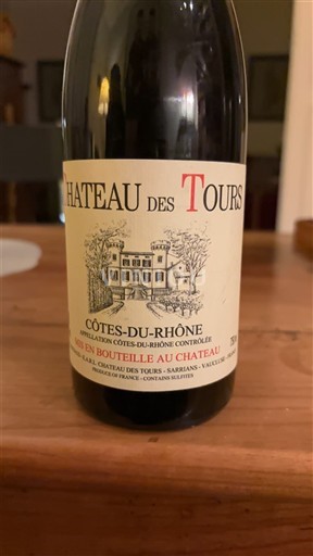 Rhône Valley Côtes-du-Rhône Château S Tours 2014