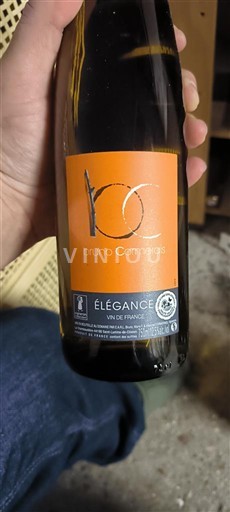 Vinos Blanc demi-sec Élégance Bruno Cormerais Non millésimé Francia Valle del Loira Vin de France