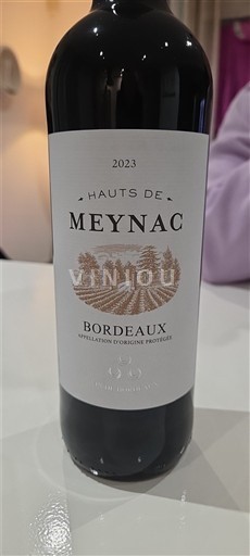 Bordeaux Hauts de Meynac 2023