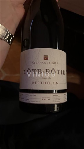 Rhône Valley Côte-Rôtie Stéphane Ogier Lieu dit Bertholon 2016
