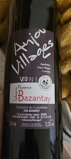 Vallée de la Loire Anjou Villages Domaine Colombier 2023