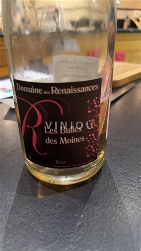 Vallée de la Loire Crémant-de-loire Domaine S Renaissances Les Bulles des Moines Non Millésimé