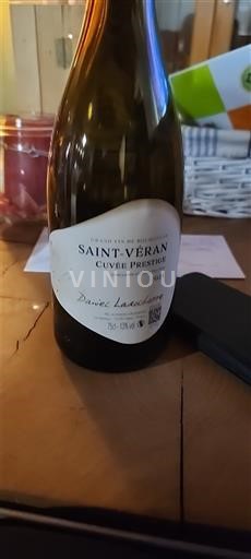 Borgogna Saint-Véran Daniel Lancereaux Prestige 2024
