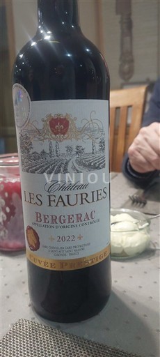 Jihozápad Bergerac Château Les Fauries Prestige 2022