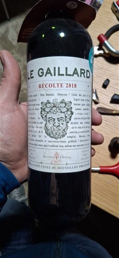 Roussillon Côtes-du-Roussillon Le Gaillard 2018