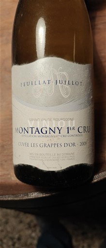 Borgogna Montagny Premier Cru Domaine Feuillat-Juillot Les Grappes d'Or 2008