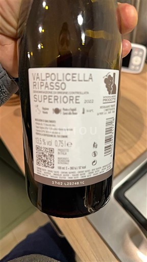 Wijnen Rouge sec La Soave 2022 Italië Veneto Valpolicella Ripasso DOC