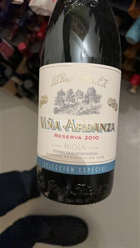 La Rioja Rioja La Rioja Alta Viña Ardanza Reserva Selección Especial 2010