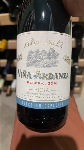 La Rioja Rioja La Rioja Alta Viña Ardanza Reserva Selección Especial 2010