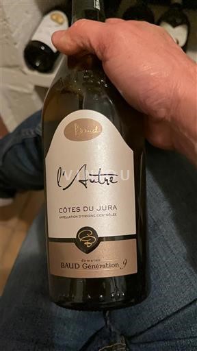 Jura Côtes-du-jura Domaine Baud Génération 9 l'Autre 2019