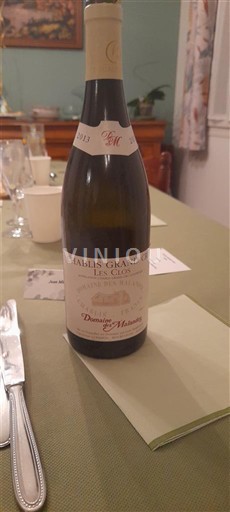 Borgogna Chablis Grand Cru Grand Cru Domaine Des Malandes 2013