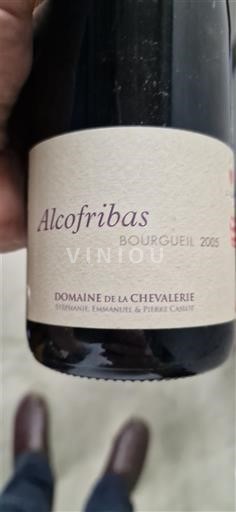 Dolina Loare Bourgueil Domaine La Chevalerie Alcofribas 2005