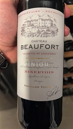 Vini Rouge sec Vieilles Vignes Château Beaufourt Non millésimé Francia Linguadoca Minervois AOC