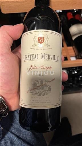 Bordeaux Saint-Estèphe Château Merville 2006
