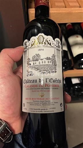 Bordeaux Lalande-de-Pomerol Château L'Evêché 2014