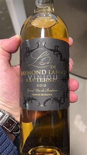Burdeos Sauternes Château Raymond-Lafon Le S de Raymond Lafon 2012