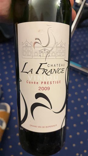 Bordeaux Château La France Prestige 2009