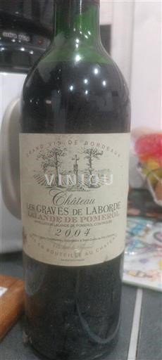 Bordeaux Lalande-de-Pomerol Château Les Graves de Laborde 2004