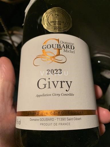 Bourgondië Givry Domaine Goubard Michel 2023