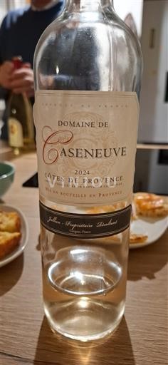 Vini Rosé sec Domaine Caseneuve 2024 Francia Provenza Côtes-de-Provence AOC
